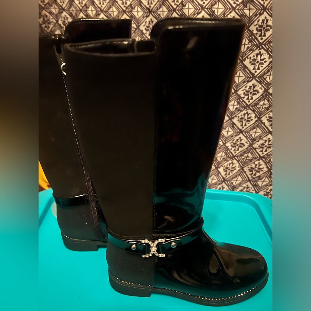 NWT Black Knee-High Boots
